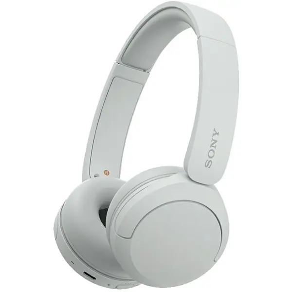 Slušalice Sony WHCH520W.CE7, bežične, bluetooth, mikrofon, on-ear, bijele - Slika 1