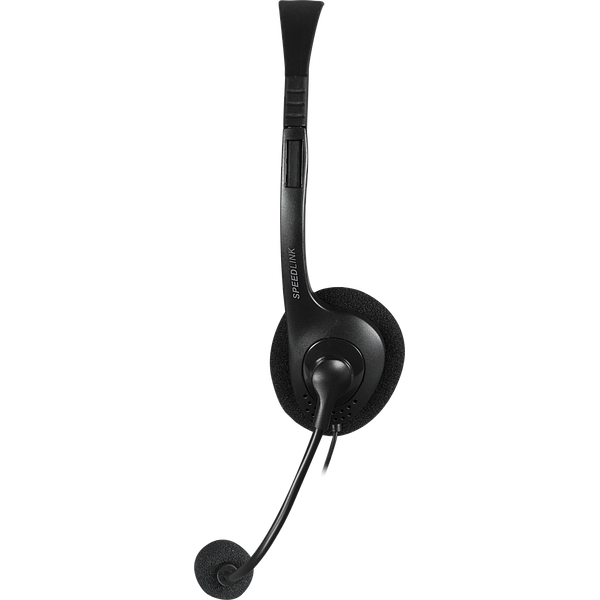 Slušalice Speedlink Accordo, žičane, mikrofon, on-ear, PC, crne - Slika 2