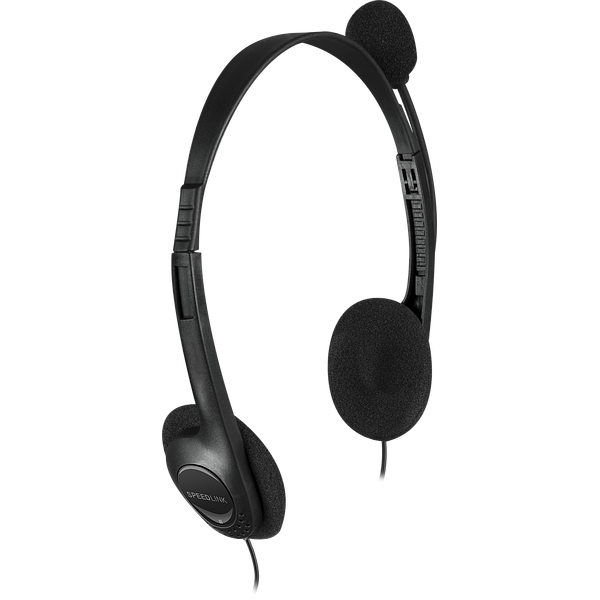 Slušalice Speedlink Accordo, žičane, mikrofon, on-ear, PC, crne - Slika 3