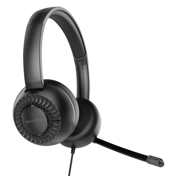 Slušalice Speedlink Metis, žičane, mikrofon, on-ear, PC, crne - Slika 5