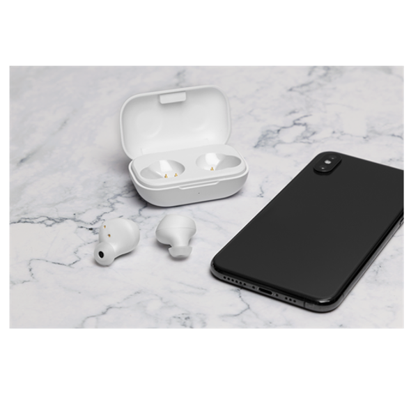 Slušalice Streetz TWS-1111, bežične, bluetooth, mikrofon, in-ear, bijele - Slika 2