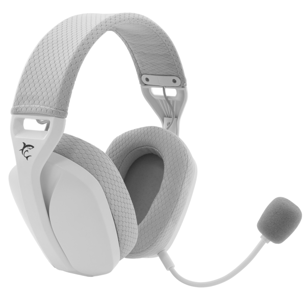 Slušalice White Shark Butterfly WGH-2442, bežične, gaming, mikrofon, over-ear, PC, PS4, PS5, Xbox, bijele - Slika 4