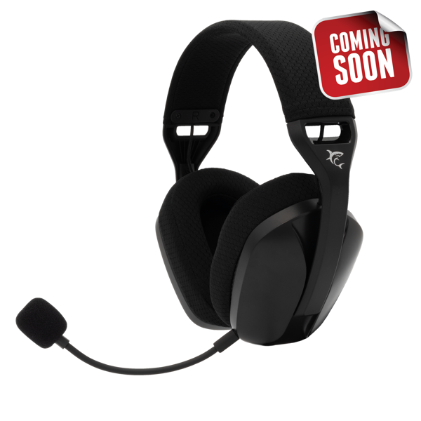Slušalice White Shark Butterfly WGH-2442, bežične, gaming, mikrofon, over-ear, PC, PS4, PS5, Xbox, crne - Slika 1