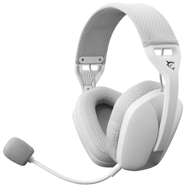 Slušalice White Shark Butterfly WGH-2442, bežične, gaming, mikrofon, over-ear, PC, PS4, PS5, Xbox, bijele - Slika 1