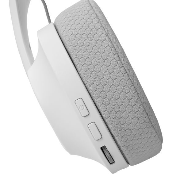 Slušalice White Shark Falcon WGH-2441, bežične, gaming, mikrofon, over-ear, PC, PS4, PS5, Xbox, bijele - Slika 7