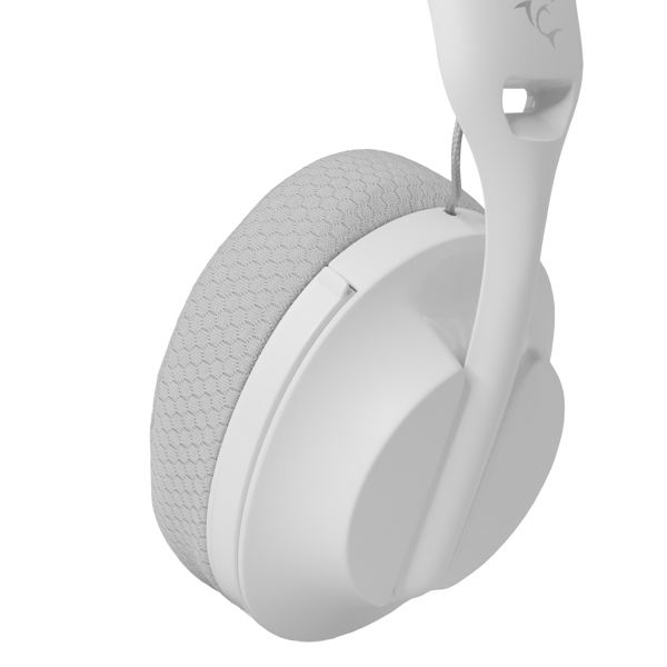 Slušalice White Shark Falcon WGH-2441, bežične, gaming, mikrofon, over-ear, PC, PS4, PS5, Xbox, bijele - Slika 6