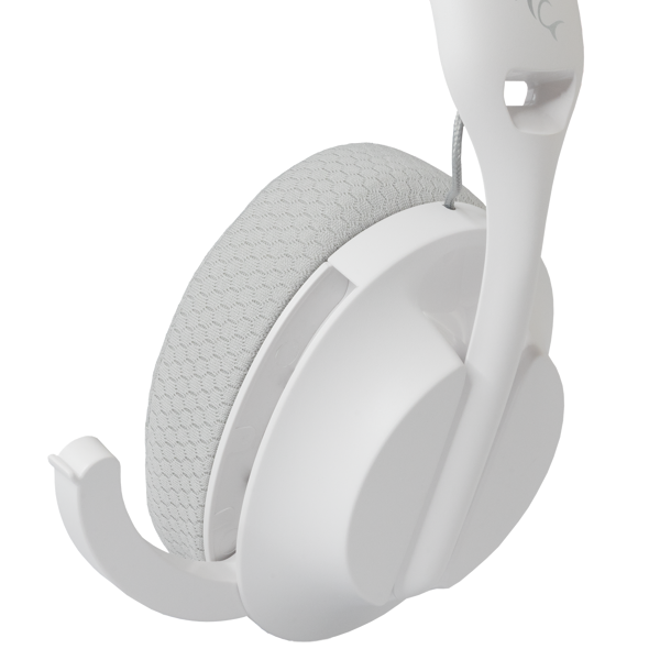 Slušalice White Shark Falcon WGH-2441, bežične, gaming, mikrofon, over-ear, PC, PS4, PS5, Xbox, bijele - Slika 5