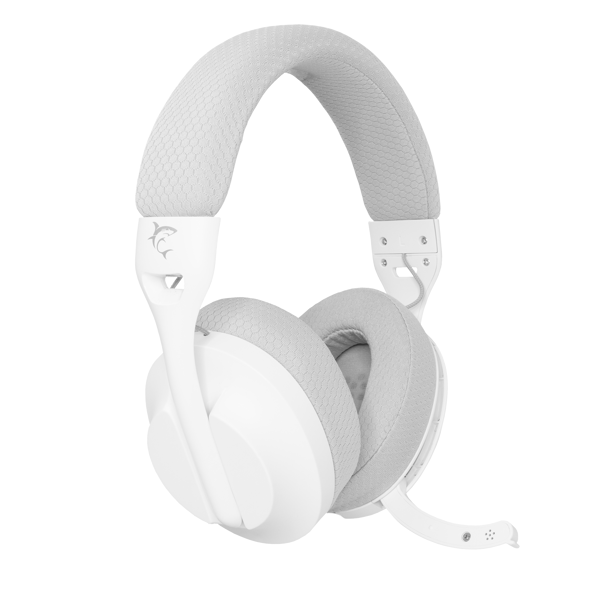 Slušalice White Shark Falcon WGH-2441, bežične, gaming, mikrofon, over-ear, PC, PS4, PS5, Xbox, bijele - Slika 2