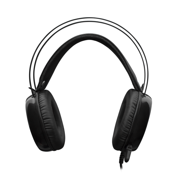 Slušalice White Shark Margay GH-1947, žičane, gaming, mikrofon, on-ear, LED, PC, crne - Slika 3
