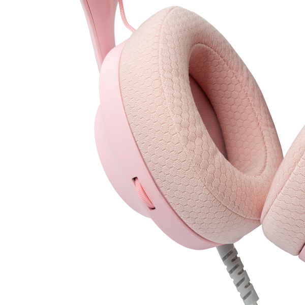 Slušalice White Shark Parrot WGH-2440, žičane, gaming, mikrofon, over-ear, PC, PS4, PS5, XBOX, roze - Slika 7