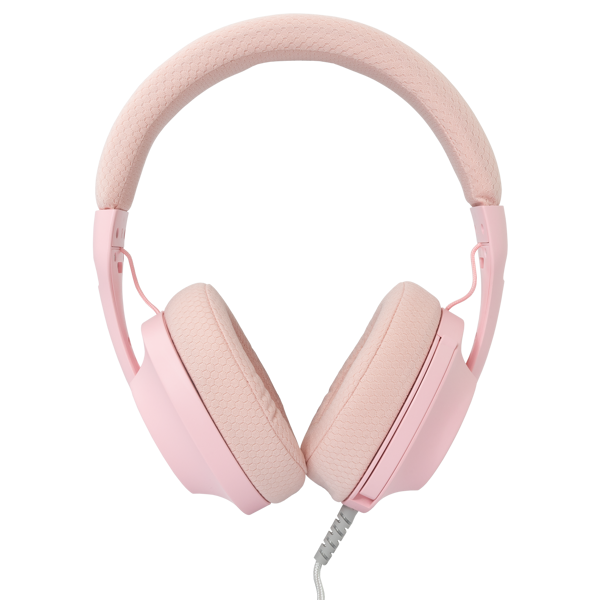 Slušalice White Shark Parrot WGH-2440, žičane, gaming, mikrofon, over-ear, PC, PS4, PS5, XBOX, roze - Slika 3