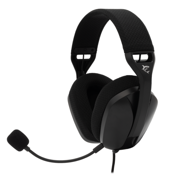 Slušalice White Shark Sparrow GH-2443, žičane, gaming, mikrofon, over-ear, PC, PS4, PS5, Xbox, crne - Slika 1
