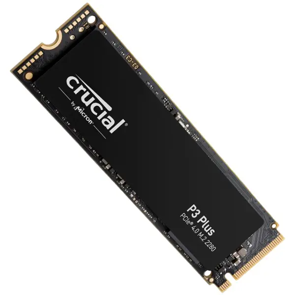 SSD Crucial P3 Plus, 500GB, M.2 NVMe PCIe Gen4, R4700/W1900 - Slika 1