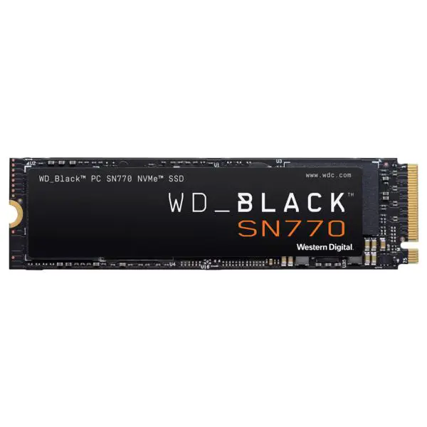 SSD WD Black SN770, 1TB, M.2 NVMe PCIe Gen4, R5150/W4900 - Slika 1