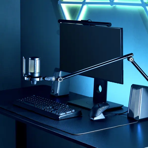 Stalak za mikrofon White Shark GMS-001 Prometheus, crno-srebrni - Slika 7