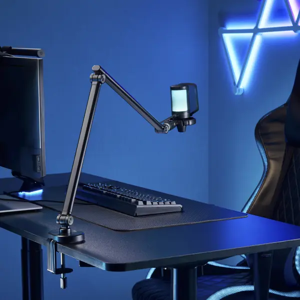 Stalak za mikrofon White Shark GMS-001 Prometheus, crno-srebrni - Slika 6