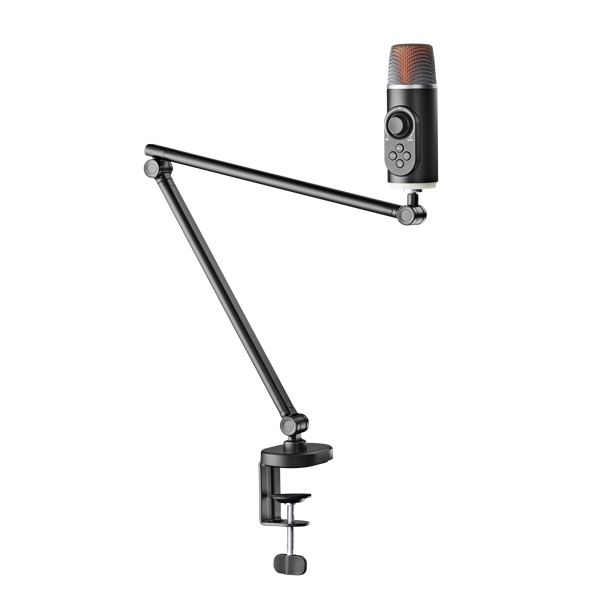 Stalak za mikrofon White Shark GMS-001 Prometheus, crno-srebrni - Slika 4