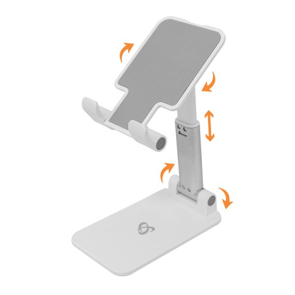 Stalak za mobitel SBOX PS-09, stolni, sivi - Slika 2
