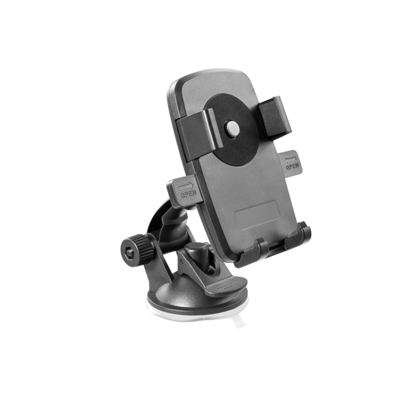 Stalak za mobitel SBOX PS-11, vjetrobranski, crni - Slika 5