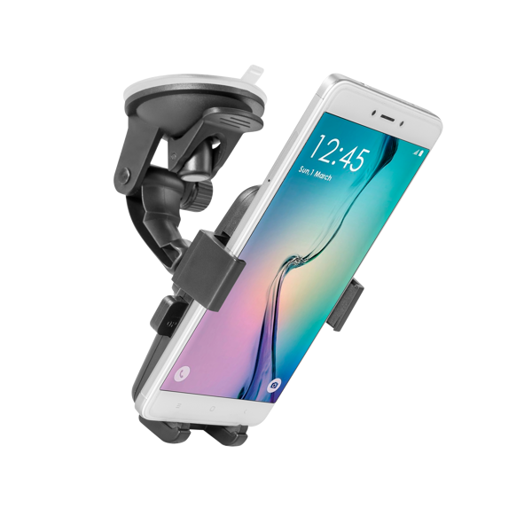 Stalak za mobitel SBOX PS-11, vjetrobranski, crni - Slika 8