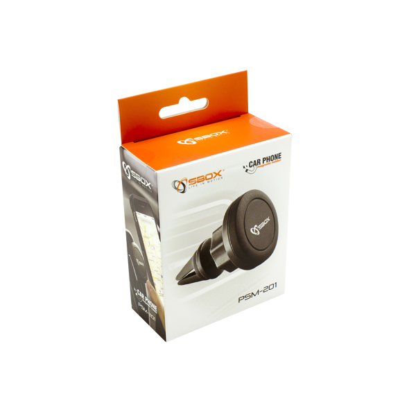 Stalak za mobitel SBOX PSM-201, magnetski, crni - Slika 4