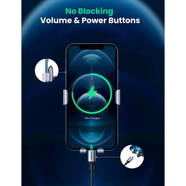 Stalak za mobitel Ugreen Gravity, crni - Slika 6