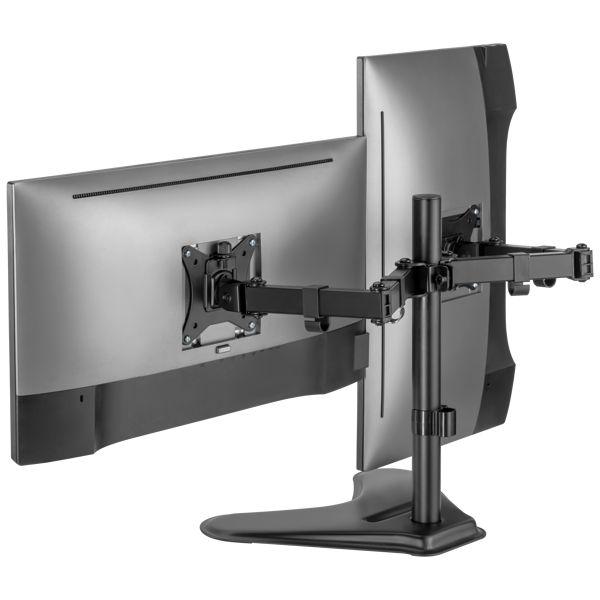 Stalak za monitor SBOX LCD-F024-2, za 2 monitora - Slika 6