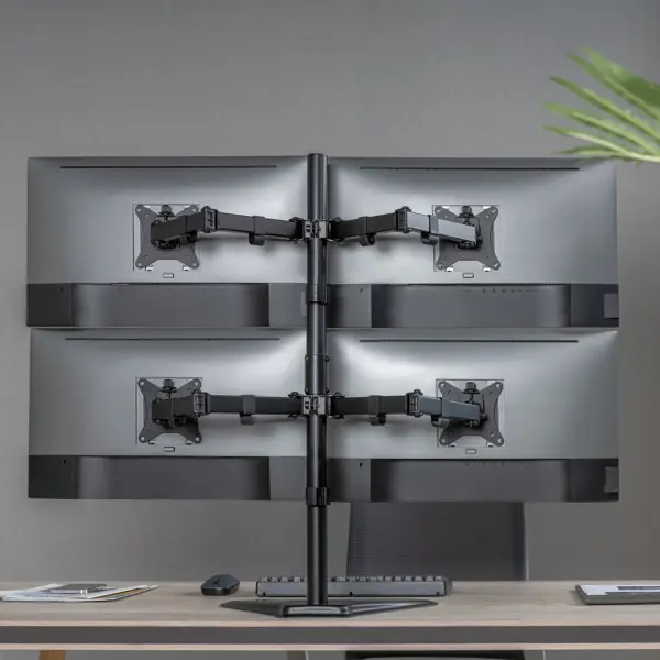 Stalak za monitor SBOX LCD-F048-2, za 4 monitora - Slika 12