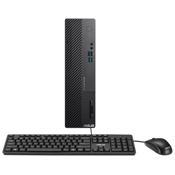 Stolno računalo Asus ExpertCenter D5 SFF, D500SE-WB31C1, Intel Core i3 13100 up to 4.5GHz, 8GB DDR4, 512GB NVMe SSD, Intel UHD Graphics 730, No ODD, no OS, 5 god - Slika 1