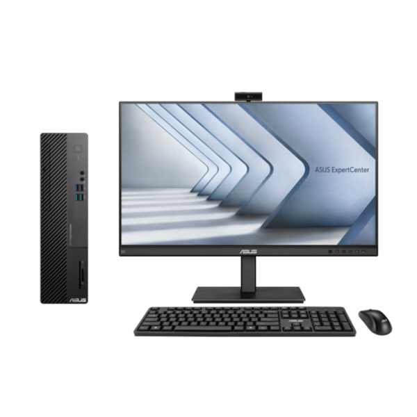 Stolno računalo Asus ExpertCenter D5 SFF, D500SE-WB31C2, Intel Core i3 13100 up to 4.5GHz, 8GB DDR4, 512GB NVMe SSD, Intel UHD Graphics 730, No ODD, no OS, 3 god - Slika 1
