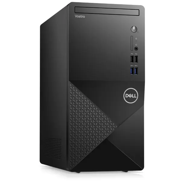 Stolno računalo Dell Vostro 3020 Tower, Intel Core i3 13100 up to 4.5GHz, 8GB DDR4, 256GB NVMe SSD, Intel UHD Graphics 730, No ODD, Win 11 Pro, 3 god - Slika 1