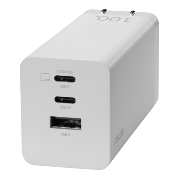 Strujni punjač Asus, 100W Fast Charging, 2xUSB-C, USB-A, bijeli - Slika 8
