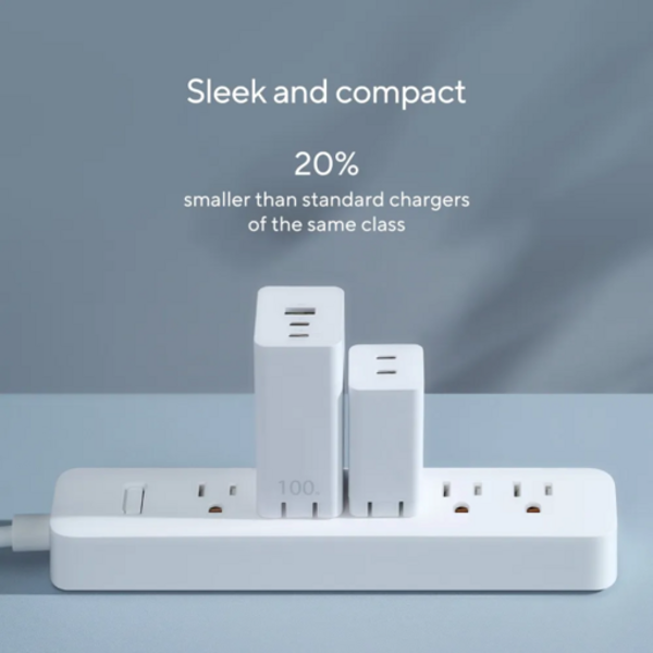 Strujni punjač Asus, 65W Fast Charging, 2xUSB-C, USB-C na USB-C kabel, bijeli - Slika 8