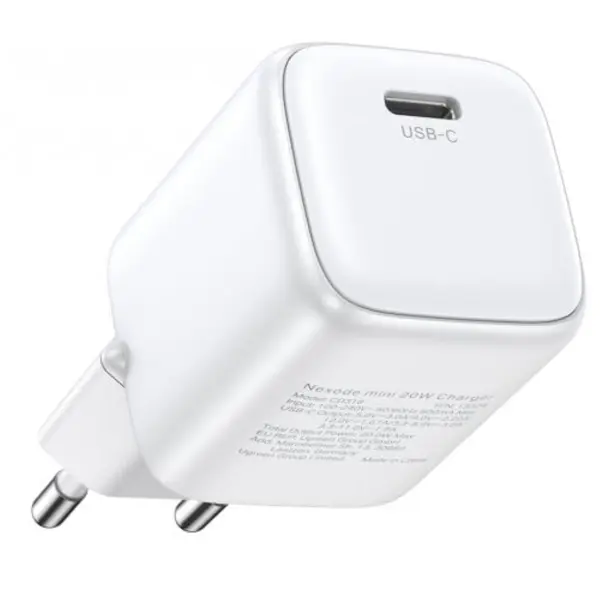 Strujni punjač Ugreen Nexode, 30W, PD 3.0, USB-C, bijeli - Slika 2
