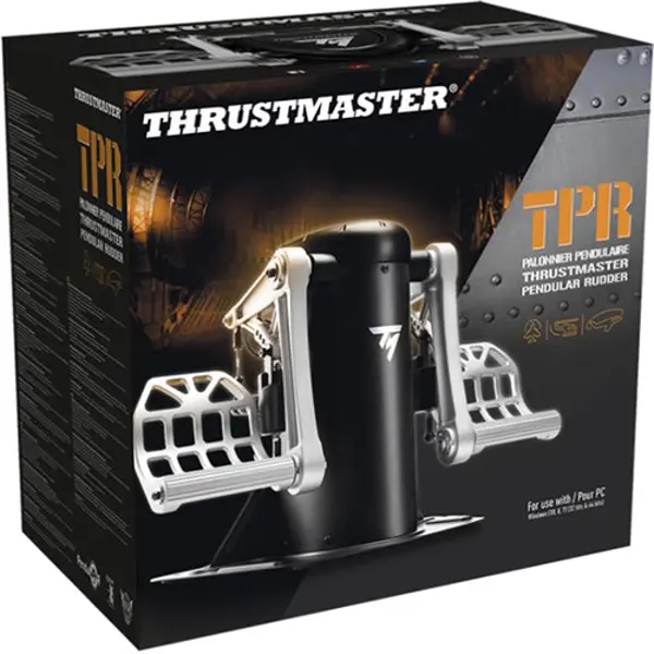 Thrustmaster TPR: Pendular Rudder, PC, crni - Slika 7