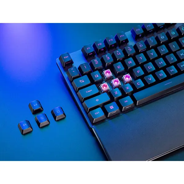 Tipkovnica Asus ROG Strix Scope II RX, žičana, gaming, mehanička, ROG RX Red switches, US Layout, RGB, crna - Slika 3