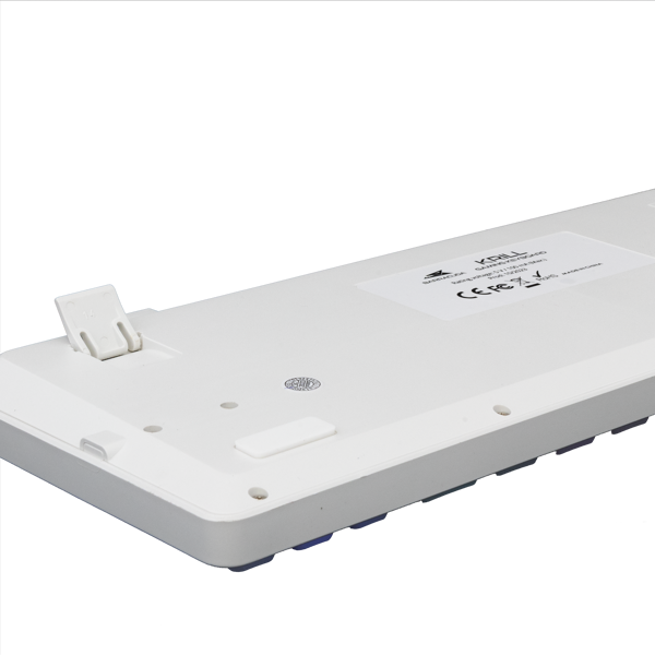 Tipkovnica Baracuda BGK-01114 Krill, žičana, gaming, membranska, LED, US Layout, TKL, bijela - Slika 6