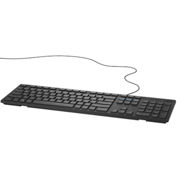 Tipkovnica Dell Multimedia Keyboard KB216, žičana, HR Layout, crna - Slika 1