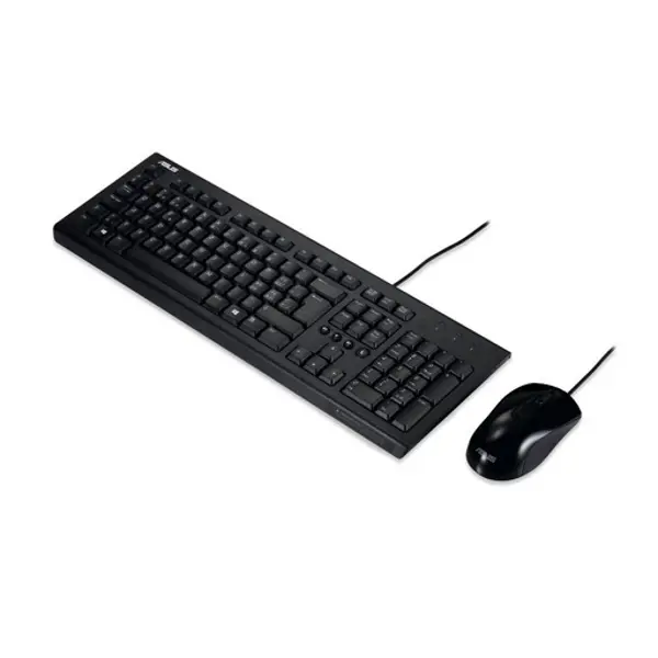 Tipkovnica + miš Asus U2000, žičani, crni - Slika 1