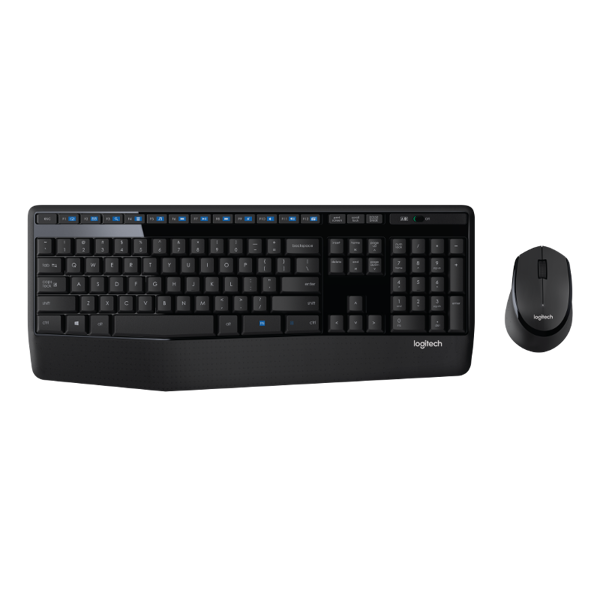 Tipkovnica + miš Logitech MK345, bežični, crni - Slika 1