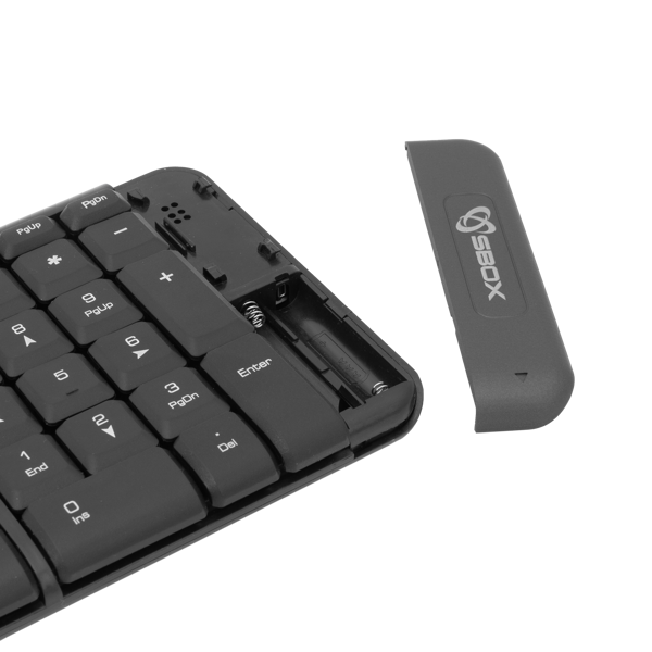 Tipkovnica + miš SBOX WKM-22, bežični, HR, crni - Slika 6