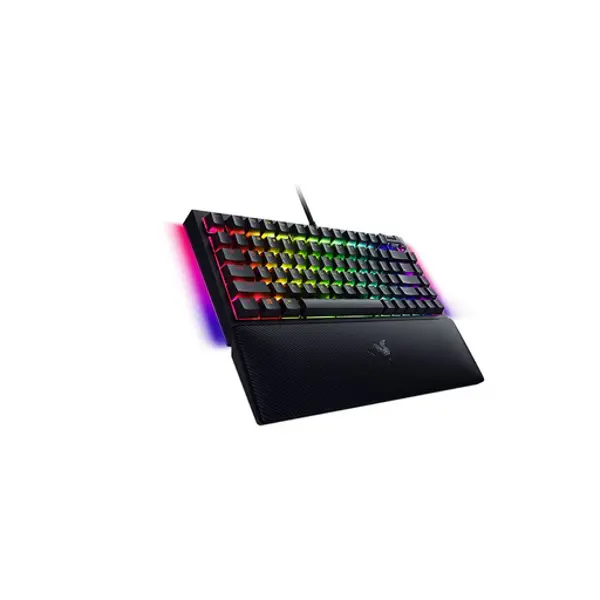 Tipkovnica Razer BlackWidow V4, žičana, gaming, mehanička, orange switches, US/HR Layout, RGB, TKL, crna, RZ03-05000100-R3M1 - Slika 3