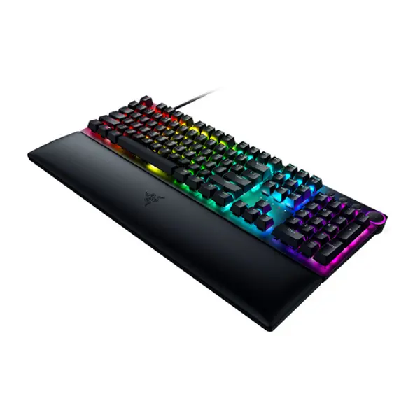 Tipkovnica Razer Huntsman V2, žičana, gaming, optomehanička, linear optical switches, US Layout, RGB, crna, RZ03-03930100-R3M1 - Slika 2