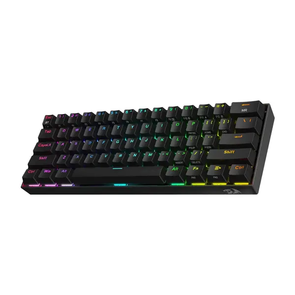 Tipkovnica Redragon Draconic K530 Pro, bežična, bluetooth, gaming, mehanička, RGB, brown switches, TKL, crna - Slika 4