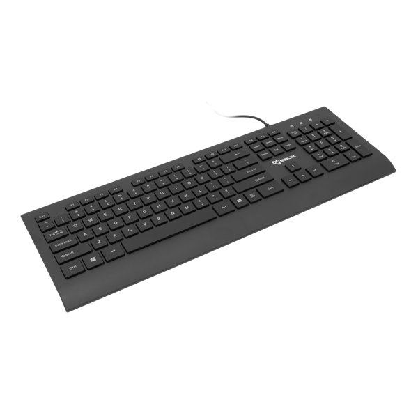 Tipkovnica SBOX K-33, žičana, US Layout, crna - Slika 2
