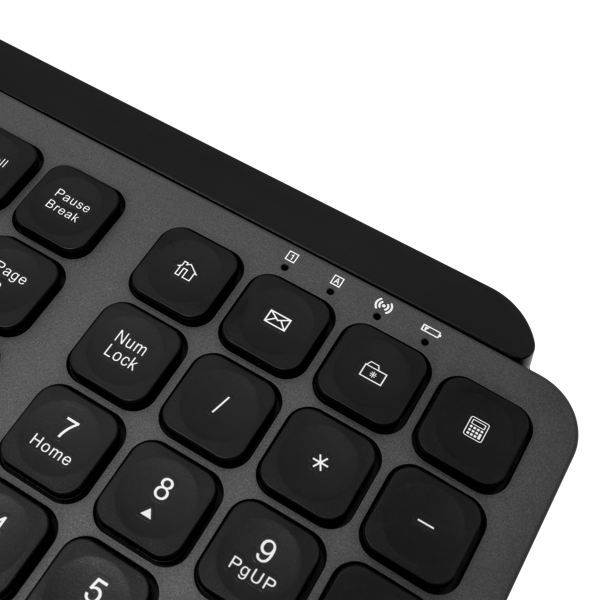 Tipkovnica SBOX WK-26, bežična, US Layout, crna - Slika 6
