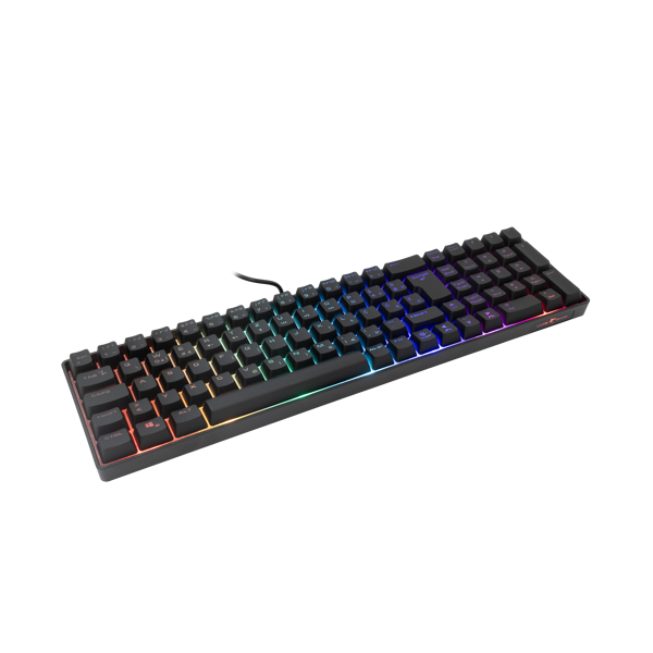 Tipkovnica White Shark GK-001214 Gladius, žičana, gaming, membranska, HR Layout, LED, crna - Slika 3