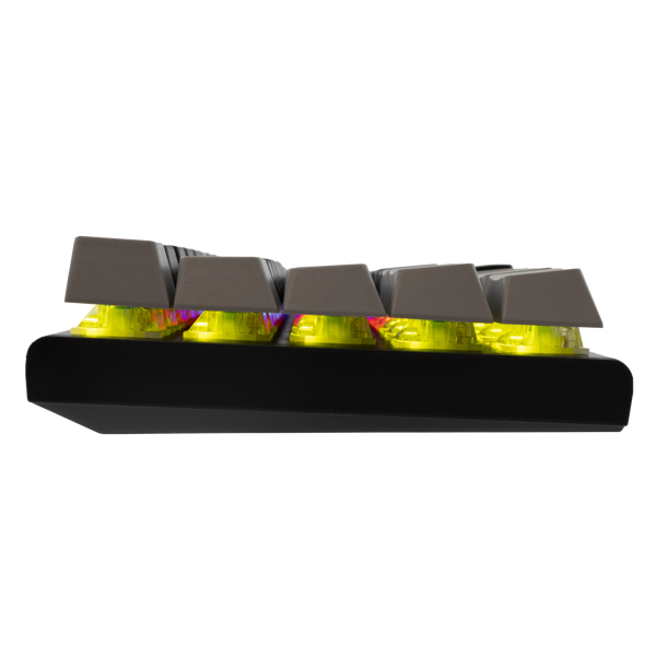 Tipkovnica White Shark GK-002122 Wakizashi, žičana, gaming, mehanička, blue switches, HR layout, LED, TKL, crno-siva - Slika 4