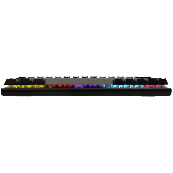 Tipkovnica White Shark GK-002722 Wakizashi, žičana, gaming, mehanička, blue switches, HR layout, LED, TKL, sivo-crna - Slika 5