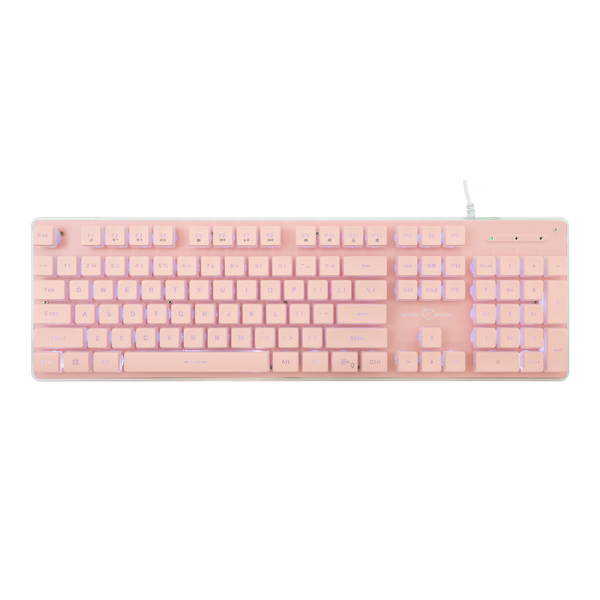 Tipkovnica White Shark GK-003441 Tachi, žičana, gaming, membranska, US Layout, LED, roza - Slika 1